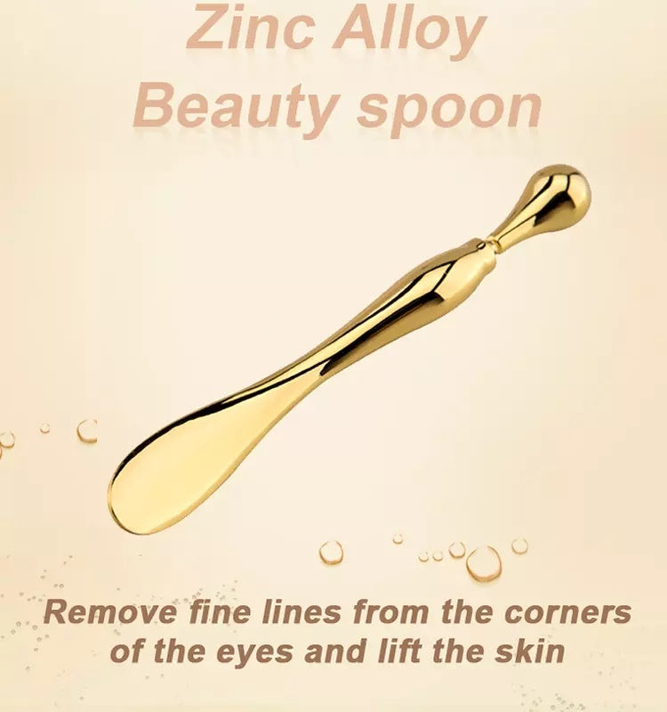 Eye Cream Stick Roller For Face Metal Spatula Puff Applicator Eye Cream Massager Facial Cream Massage Sticks Eye Metal Makeup Spatula Eye Wand 10cm Eye Cream Stick Roller For Face Metal Spatula Puff Applicator Eye Cream Massager Facial Cream Massage Sticks Eye Metal Makeup Spatula Eye Wand 10cm